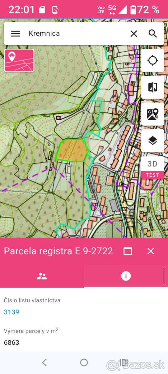 Pozemok na predaj Kremnica - 2