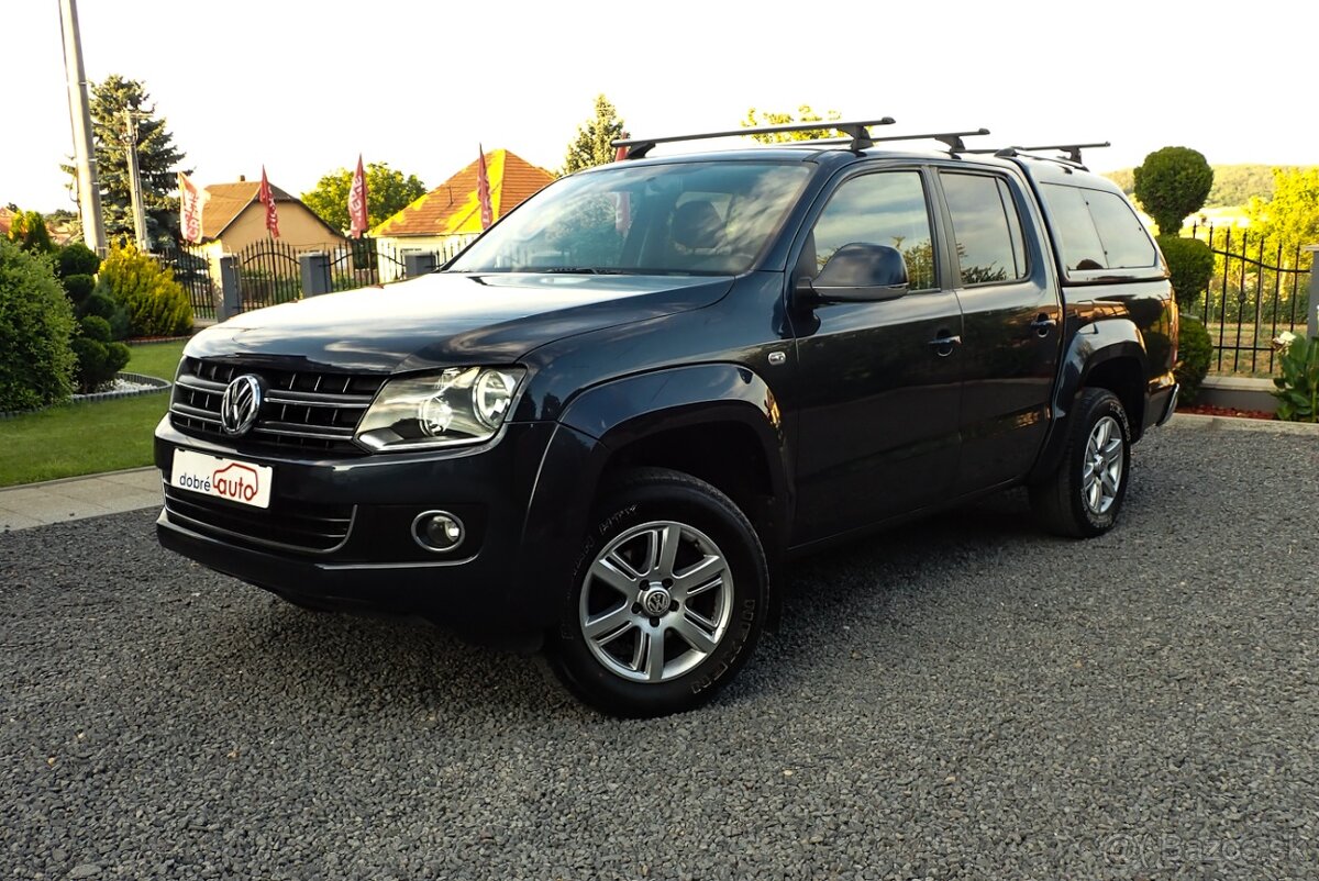 Volkswagen AMAROK 2.0 BiTDI Highline 120kW - 150tis Km-ŤAŽNE