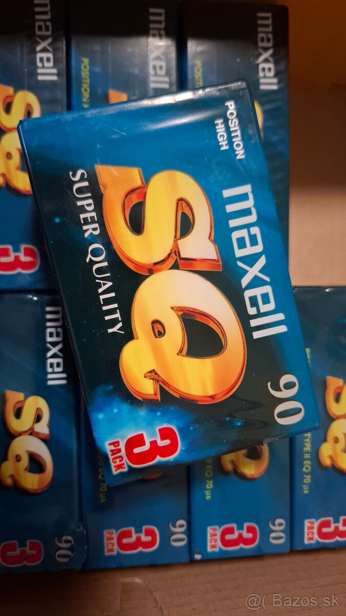 Audiokazety Maxell SQ - 2