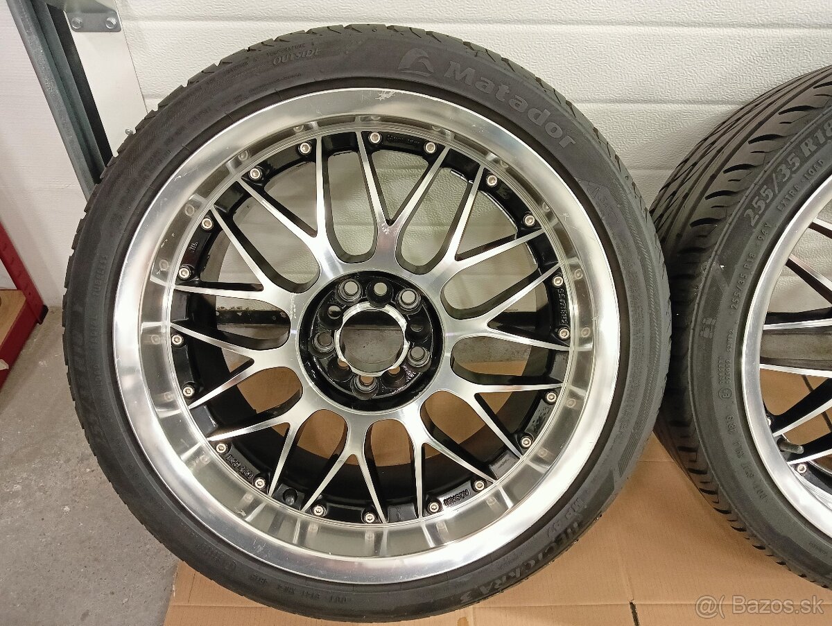 P: Kolesa Keskin KT4 Hyper Black Machined R18 dvoj rozmer - 2