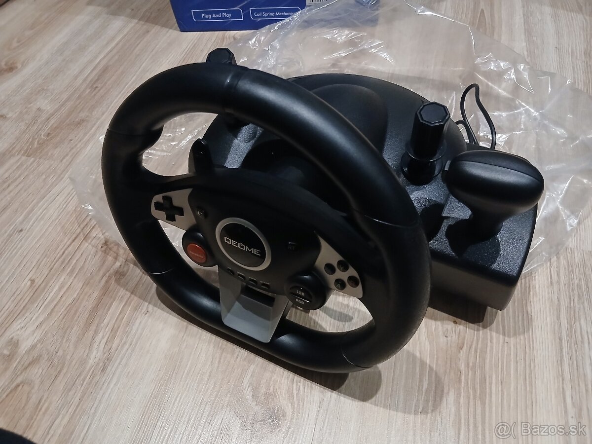 Volant+ pedále- PC/Switch/PS4/PS3/XBOXONE/XBOX360 - 2