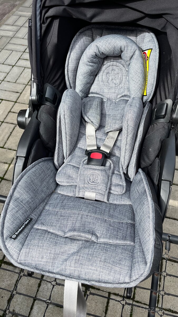 Vajíčko Kiddy i-size 2 + Isofix základňa - 2