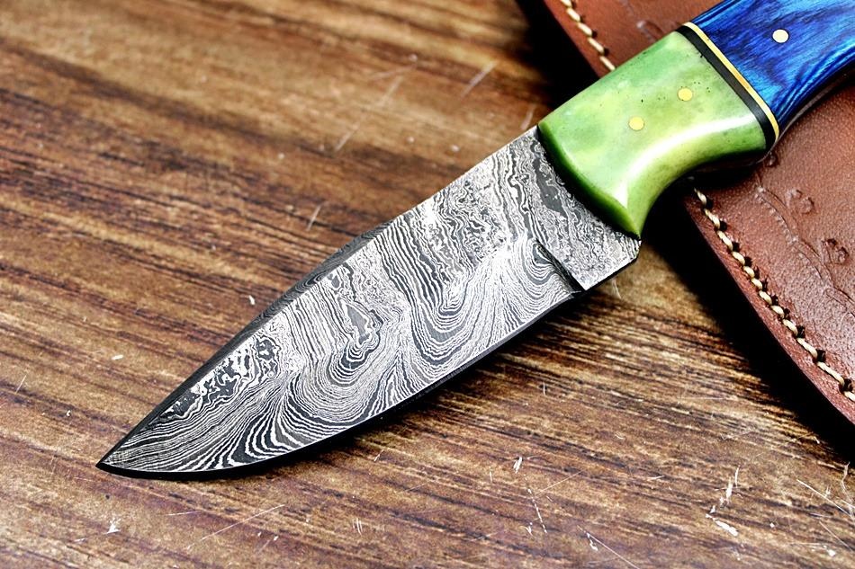 159/ Damaškový lovecky nôž - 2