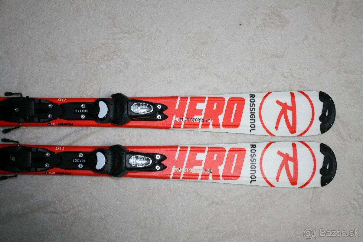 lyže Rossignol Hero 110 cm ,lyžiarky - 2