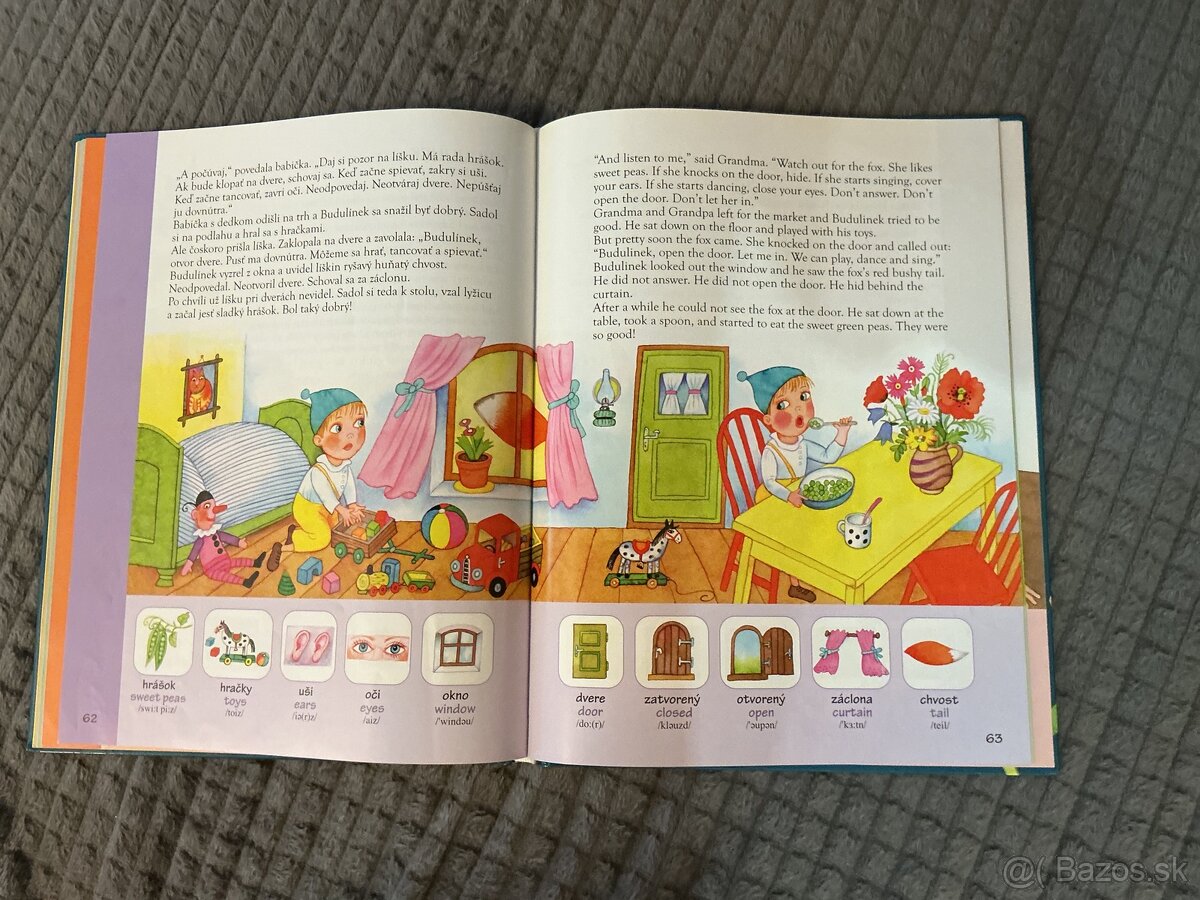 MOJA PRVÁ KNIHA ROZPRÁVOK SLOVENSKO ANGLICKY - 2