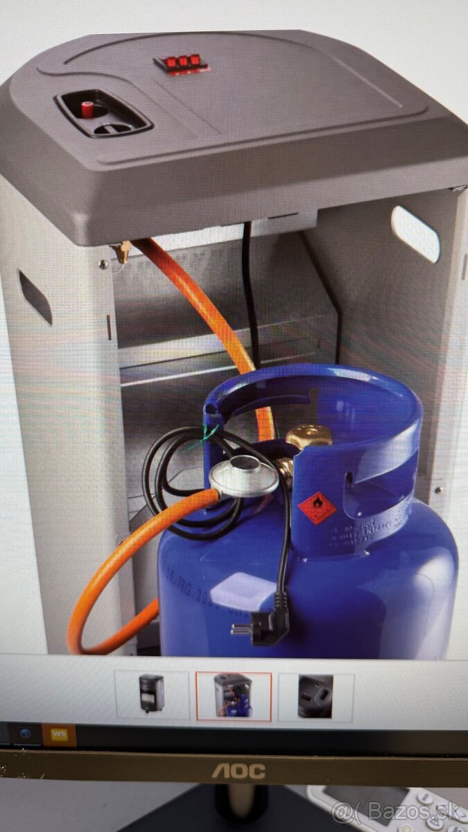 Meva Kombinované kachle Relax Plus TB15001 LPG 4,2 kW + 230 - 2