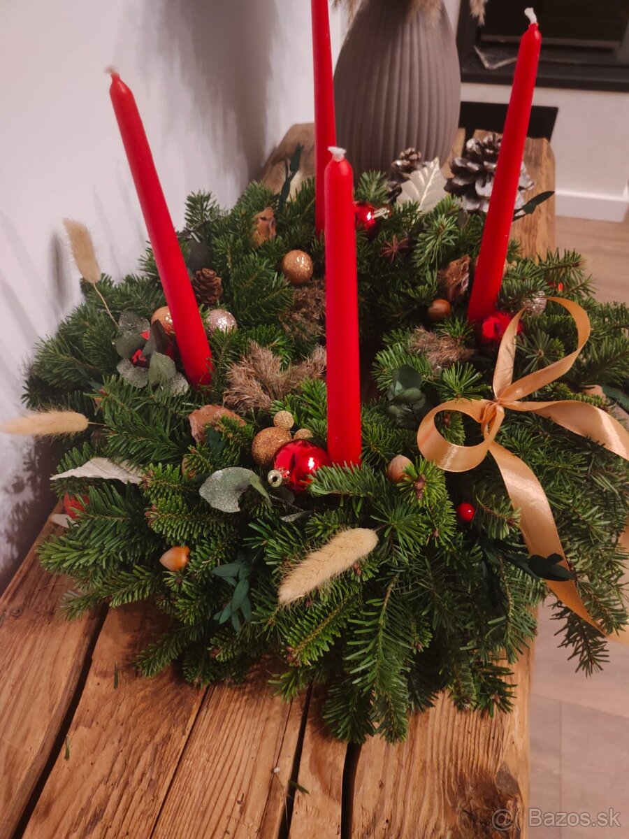 Adventný veniec priemer 40cm - 2