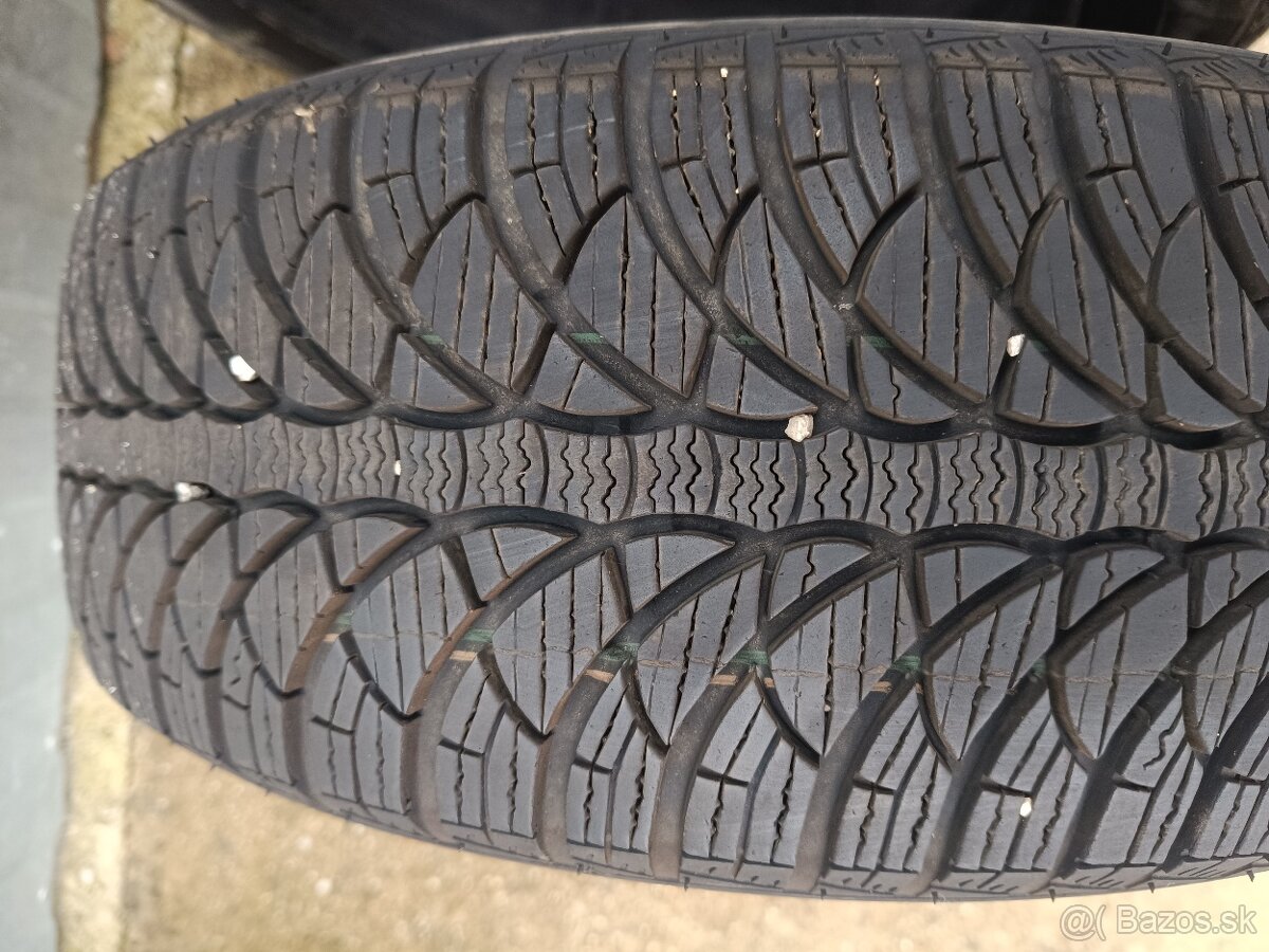 Plechové disky 5x100 R15 + zimné pneumatiky 185/55 R15 - 2