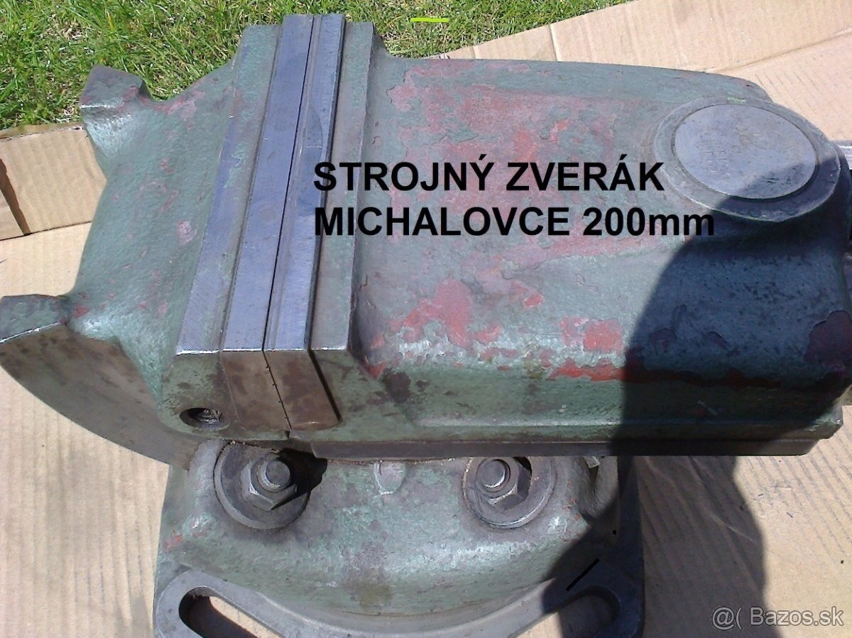 Otočno-výklopný zverák 200mm - Michalovce, - 2
