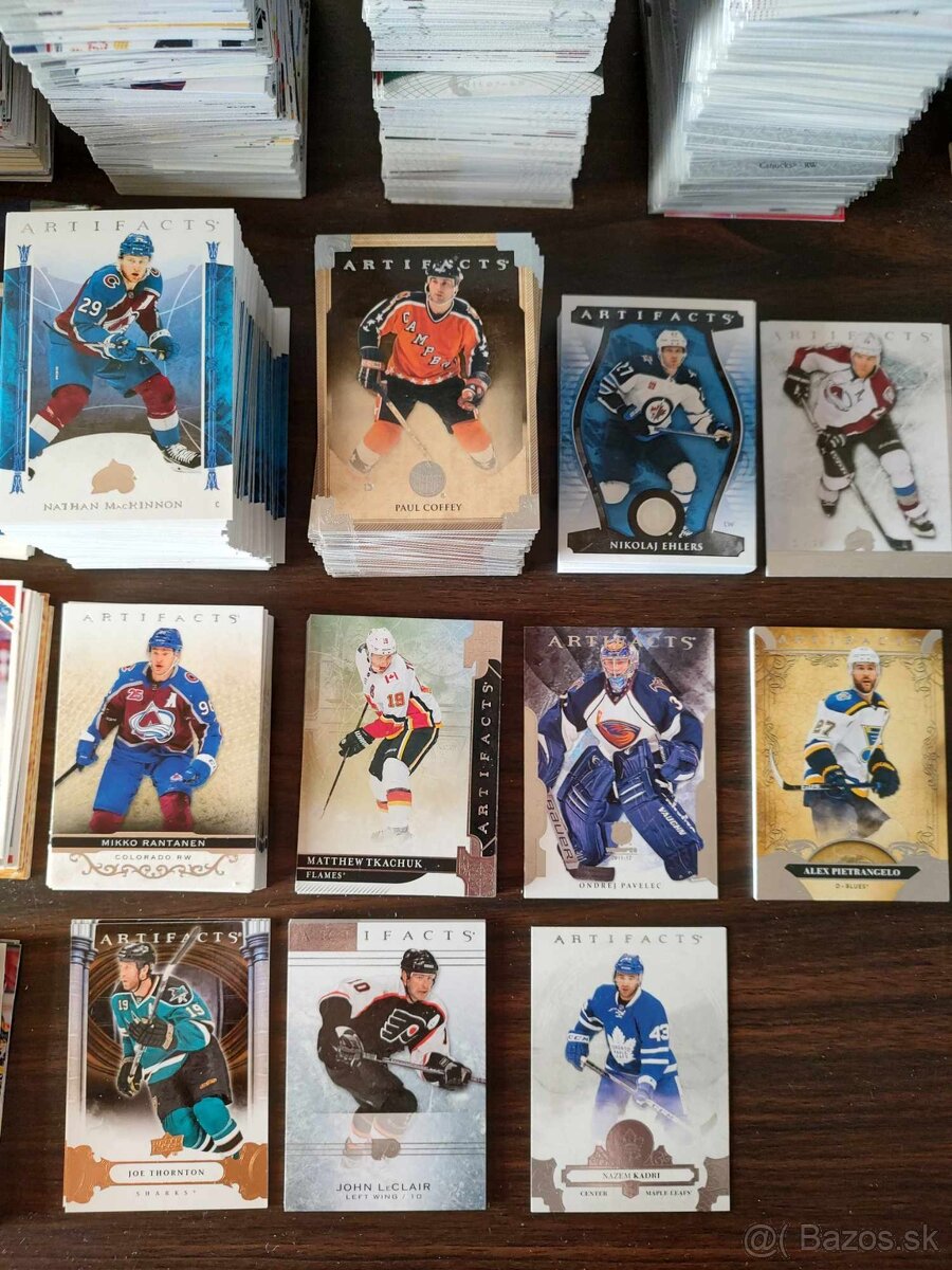Predám kartičky NHL novšie ročníky (Artifacts, MU, ICE...) - 2