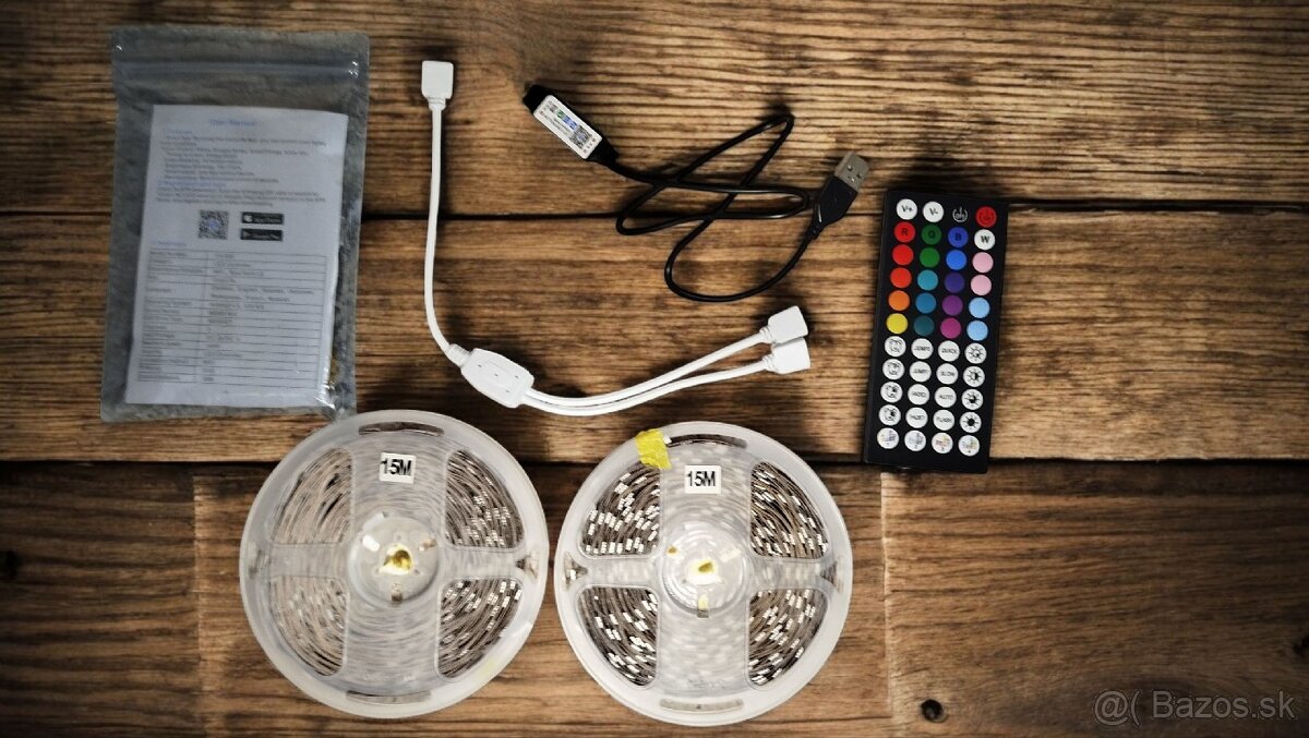 LED svetlá 30 metrov - 2