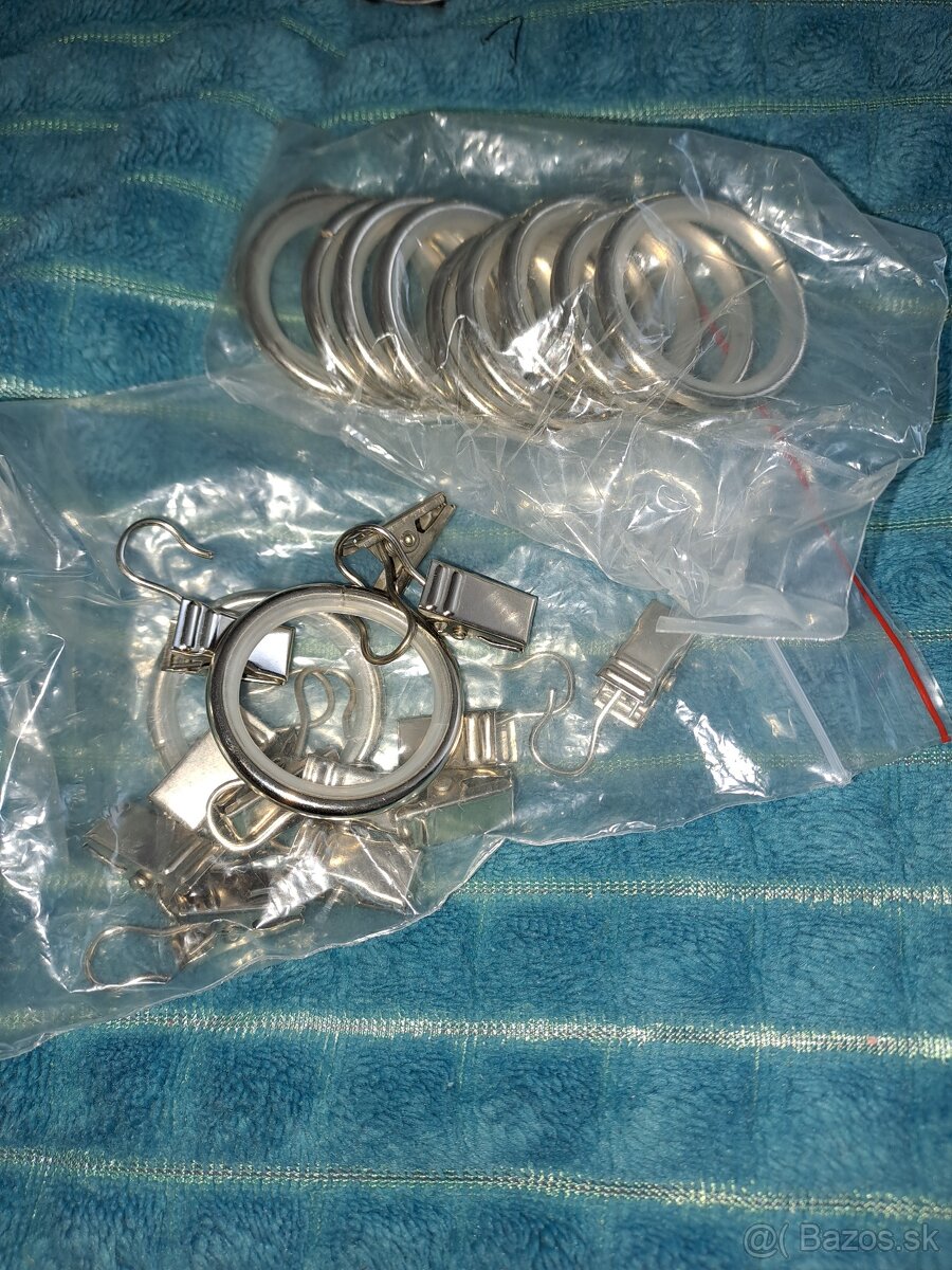 Kruhy a stipce na zavesy - 2