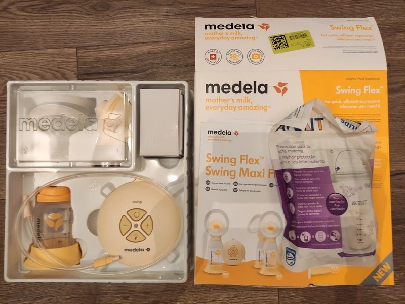 Dojčenie odsávačka medela swing flex - 2