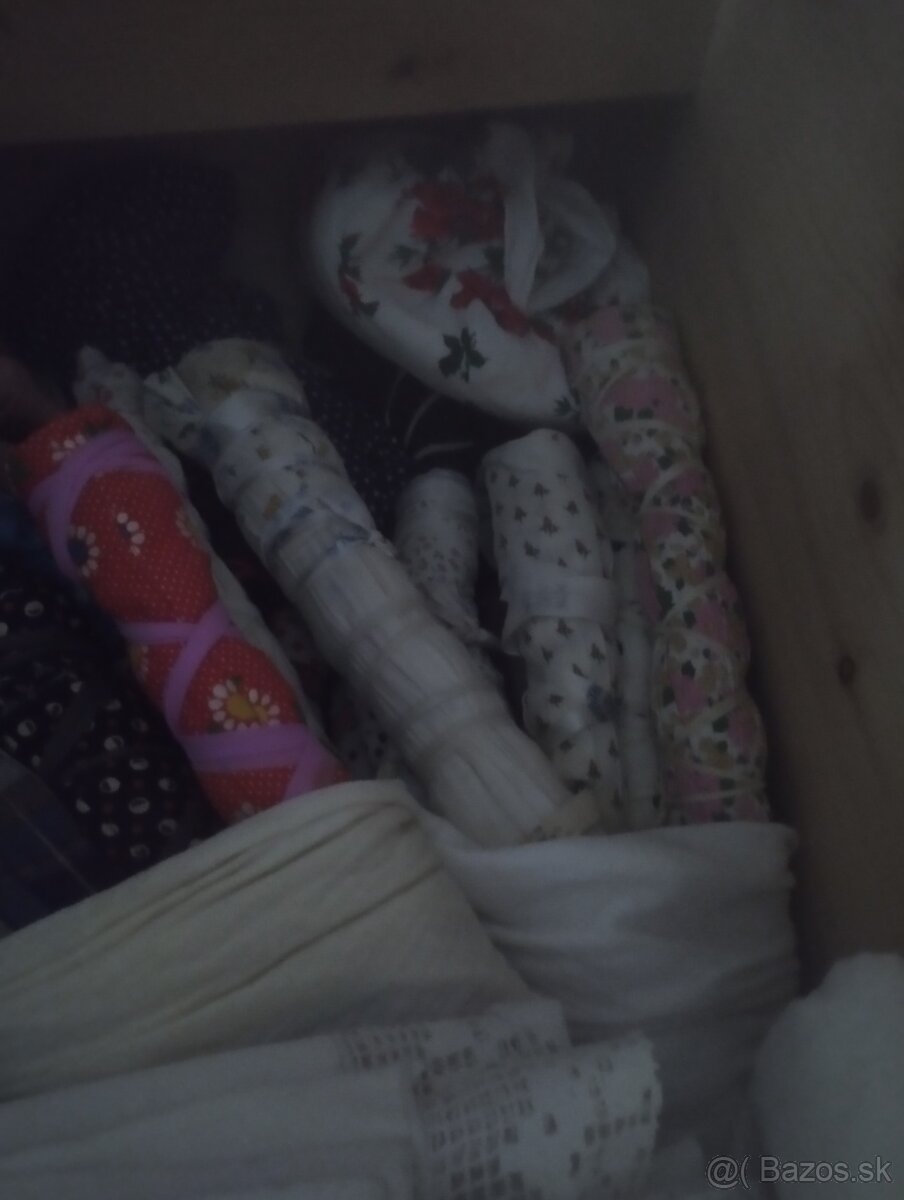 Kroje, šatky, vizitky, opľičata - 2