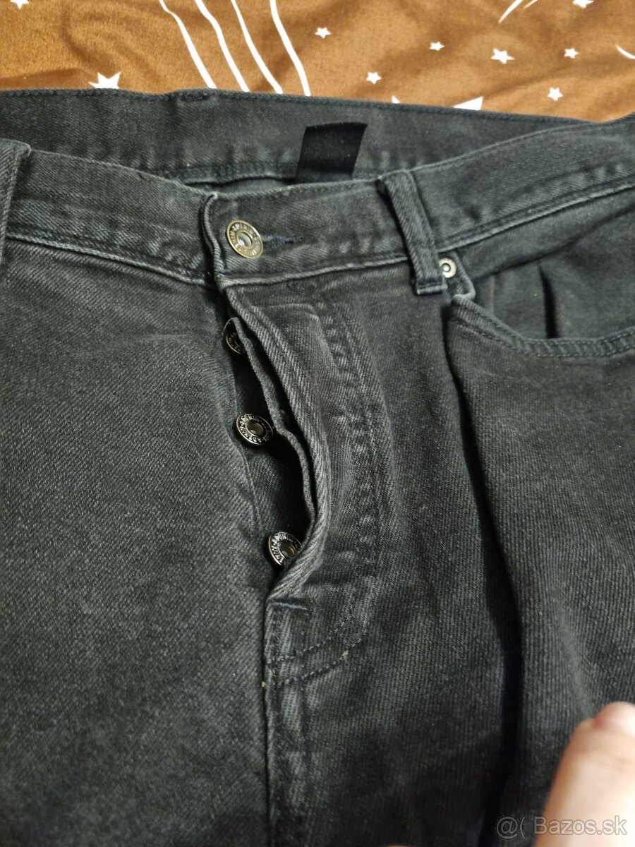 Jeans cierne z HM - 2