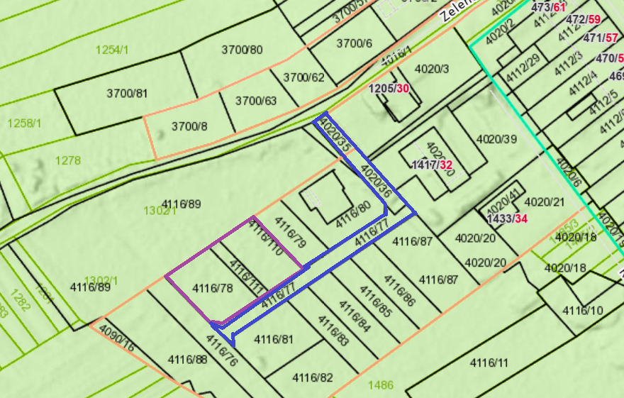 Rabča Gaceľ 500m2 - nová EL rozvodňa pri pozemku - 2