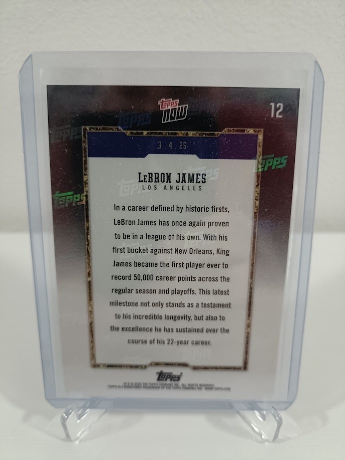 LeBron James 50K karty NBA - 2