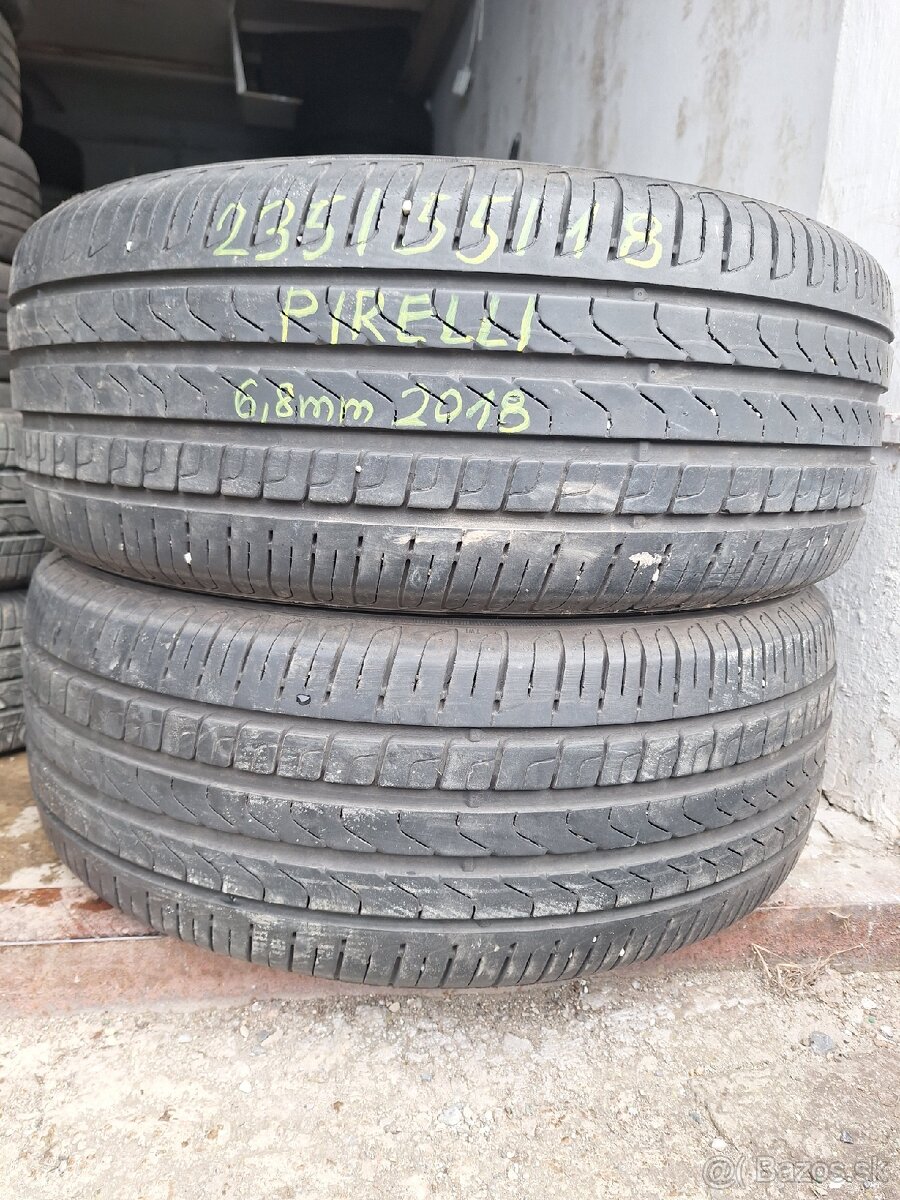 235/55/R18 letné 6ks - 2