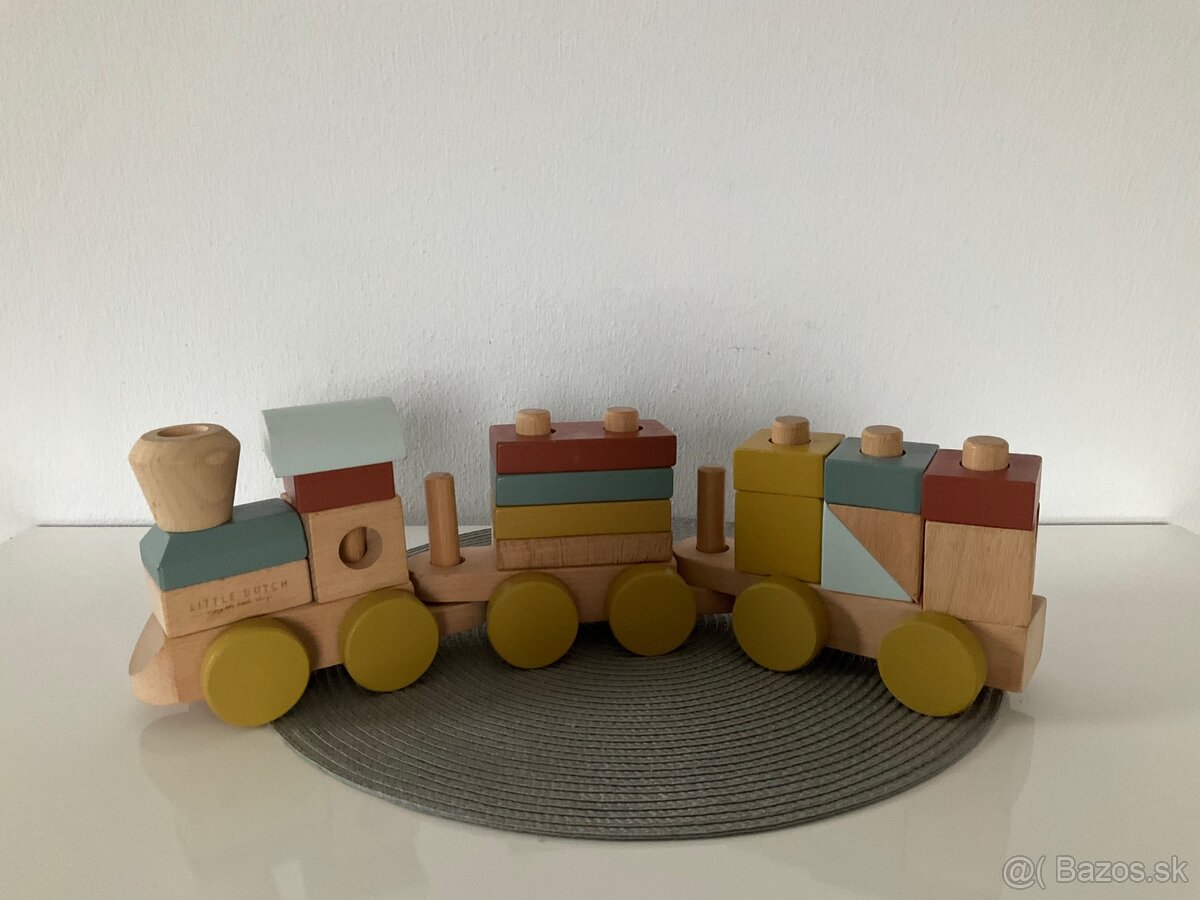 Drevený vláčik Little Dutch - 2