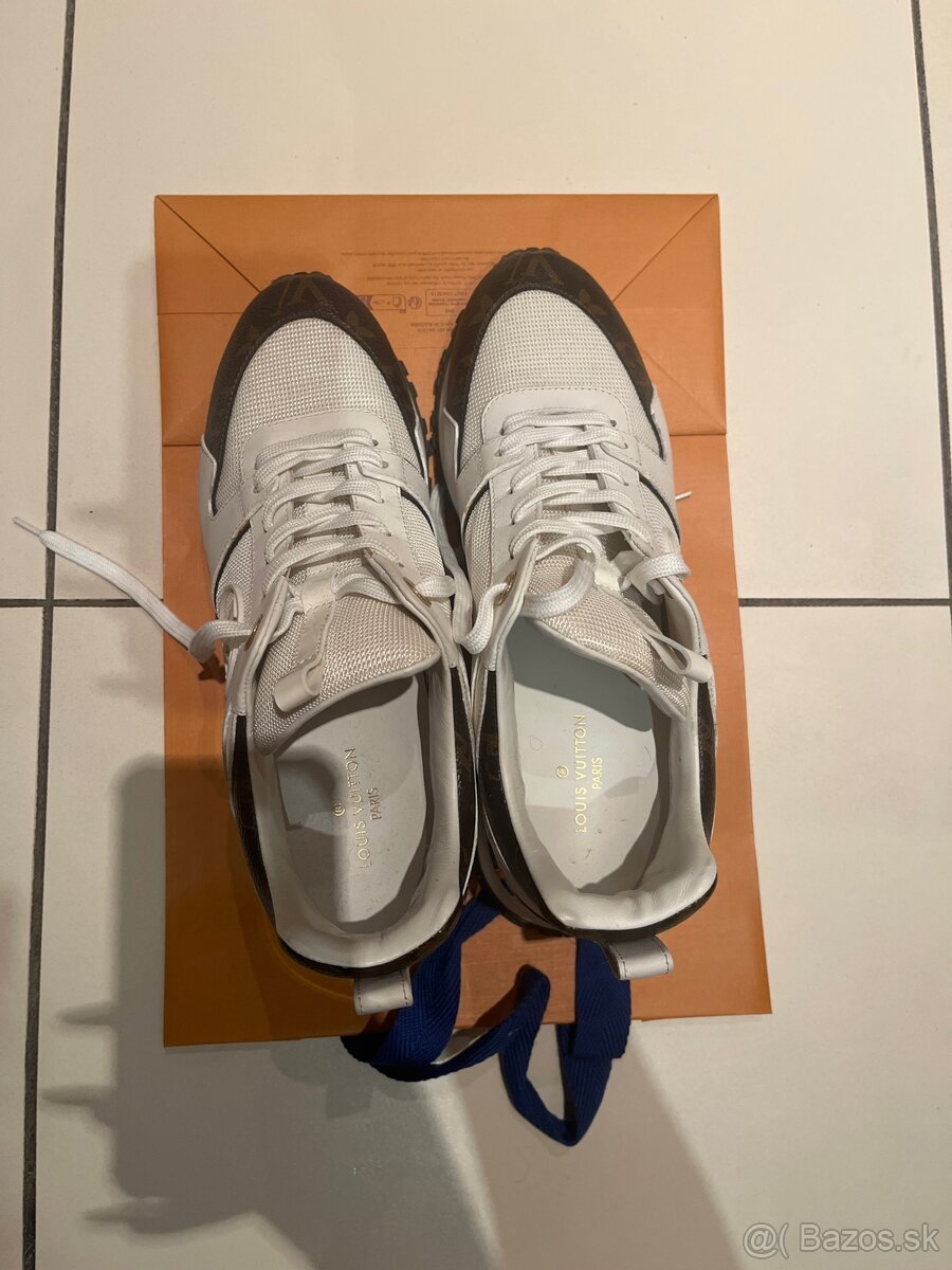 Biele Luis Vuitton tenisky bez krabice - 2