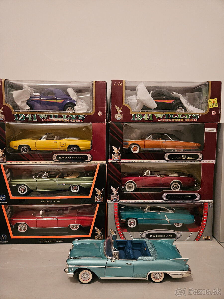 Predám 2 modely bez krabice, Eldorado + Impala - 2