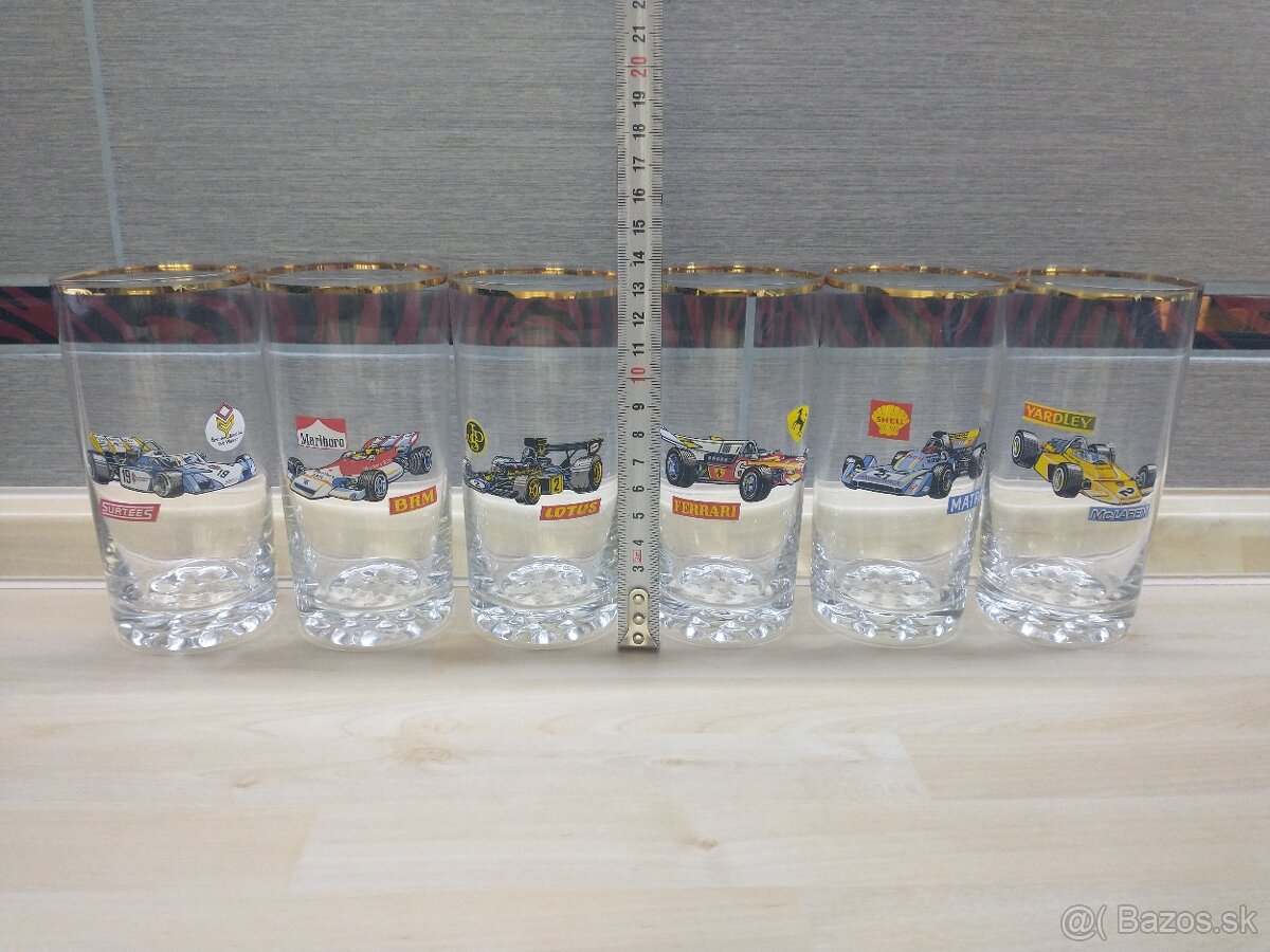 poháre formula, popolník marlboro, becherovka štamperlíky - 2