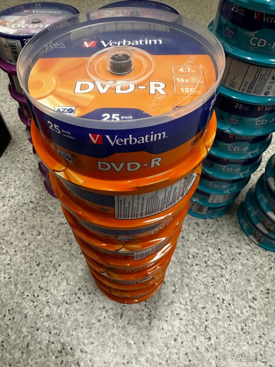 CD-R a DVD-R disk VERBATIM - 2