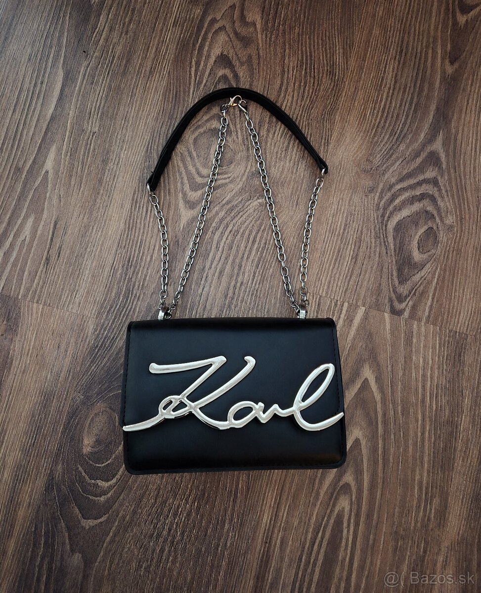 kabelka Karl Lagerfeld čierna - 2