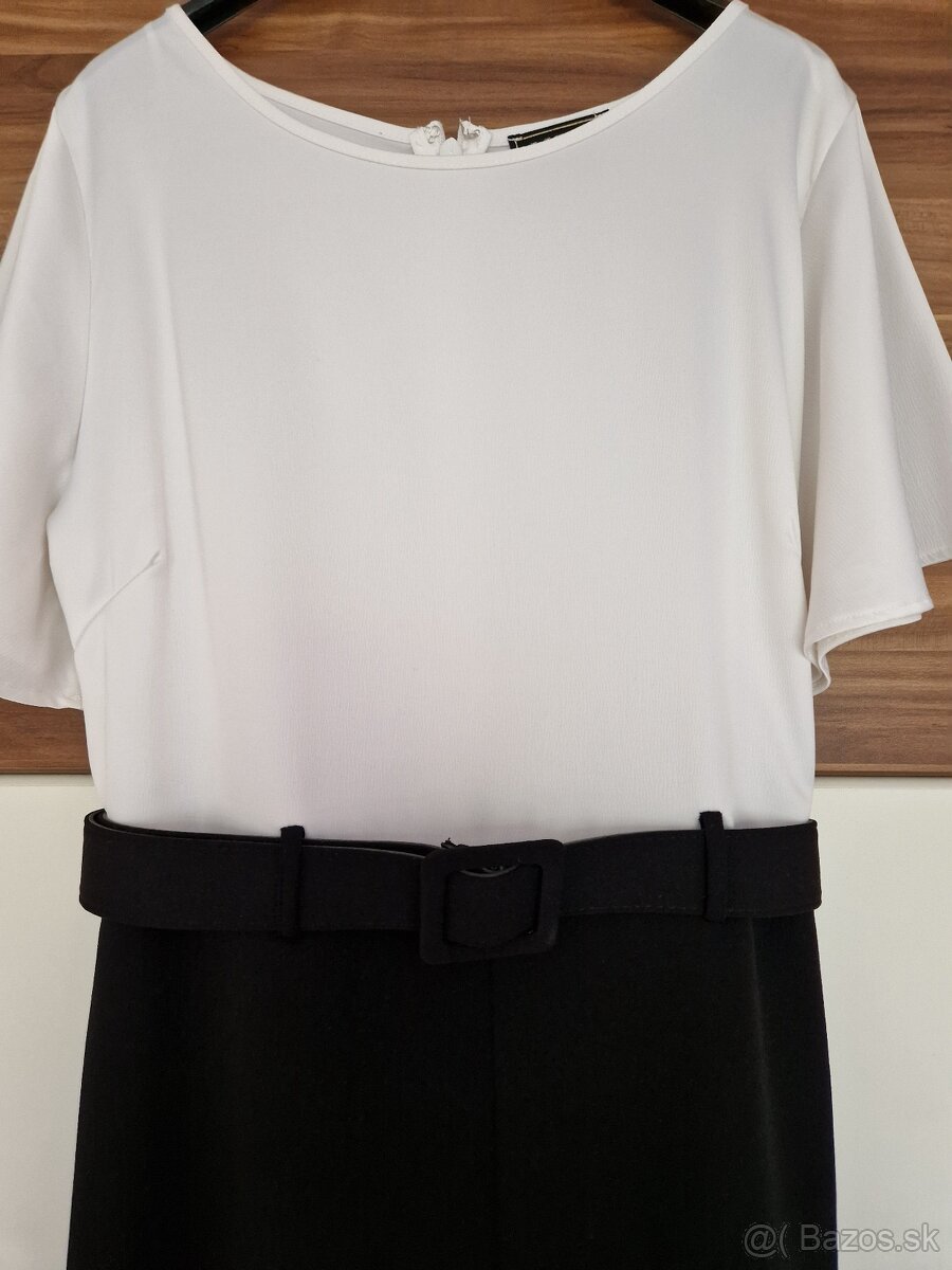 3x čierne midi šaty zn. NEXT, veľ. 40-44. - 2