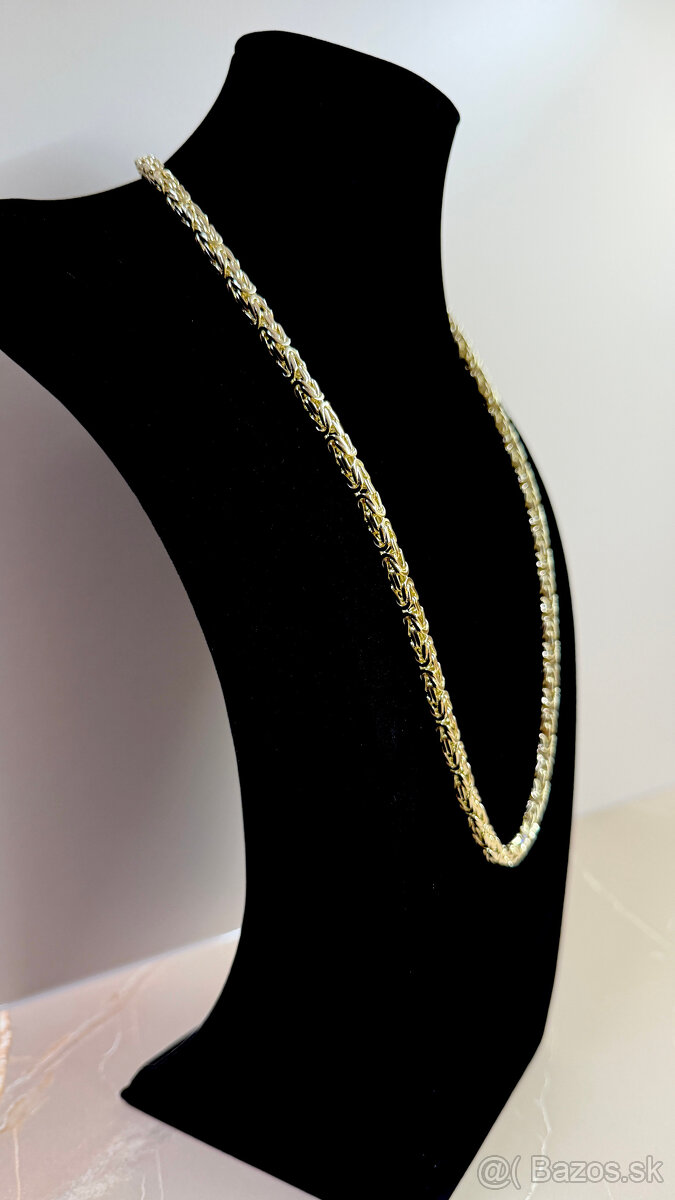 Zlata retiazka kralovsky vzor 14k 585/1000 105,33g - 2