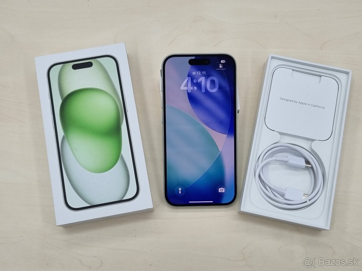 Apple iPhone 15 128GB, Green - 2