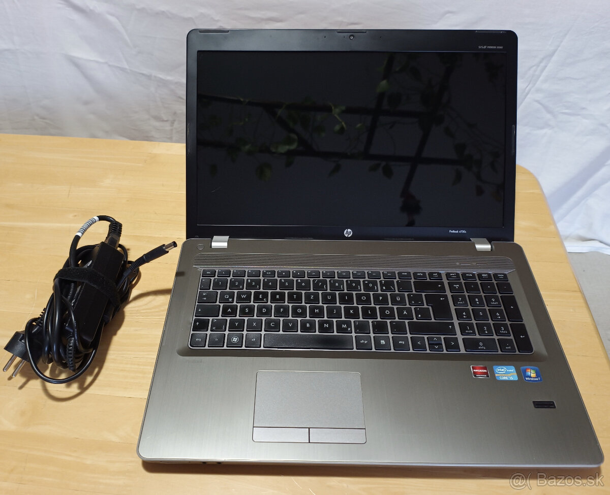 Notebook HP ProBook 4730s - 17.3" displej / i5 / SSD - 2