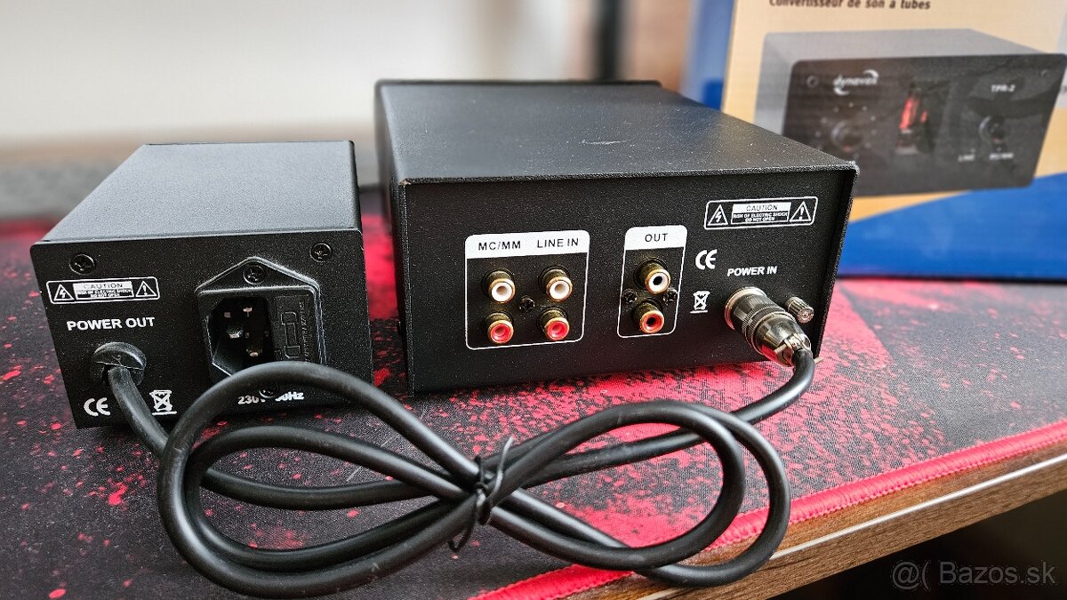 Predám Elektrónkový predzosilňovač (Dynavox TPR-2) - 2