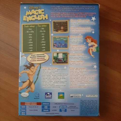 Anglická výuková hra Disney Magic English - 2