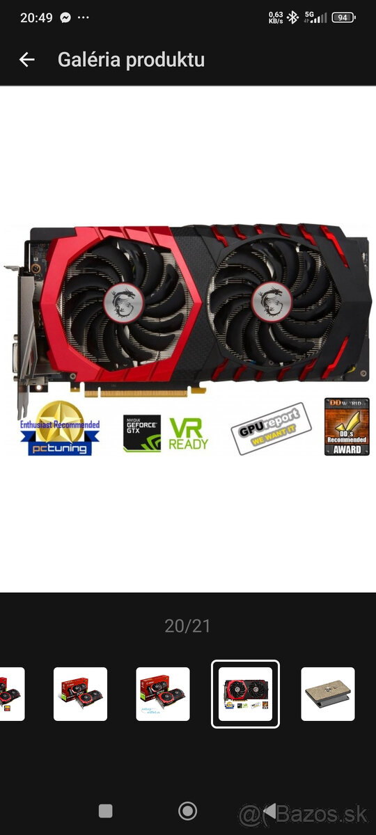 MSI GTX 1060 6G Gaming X - 2
