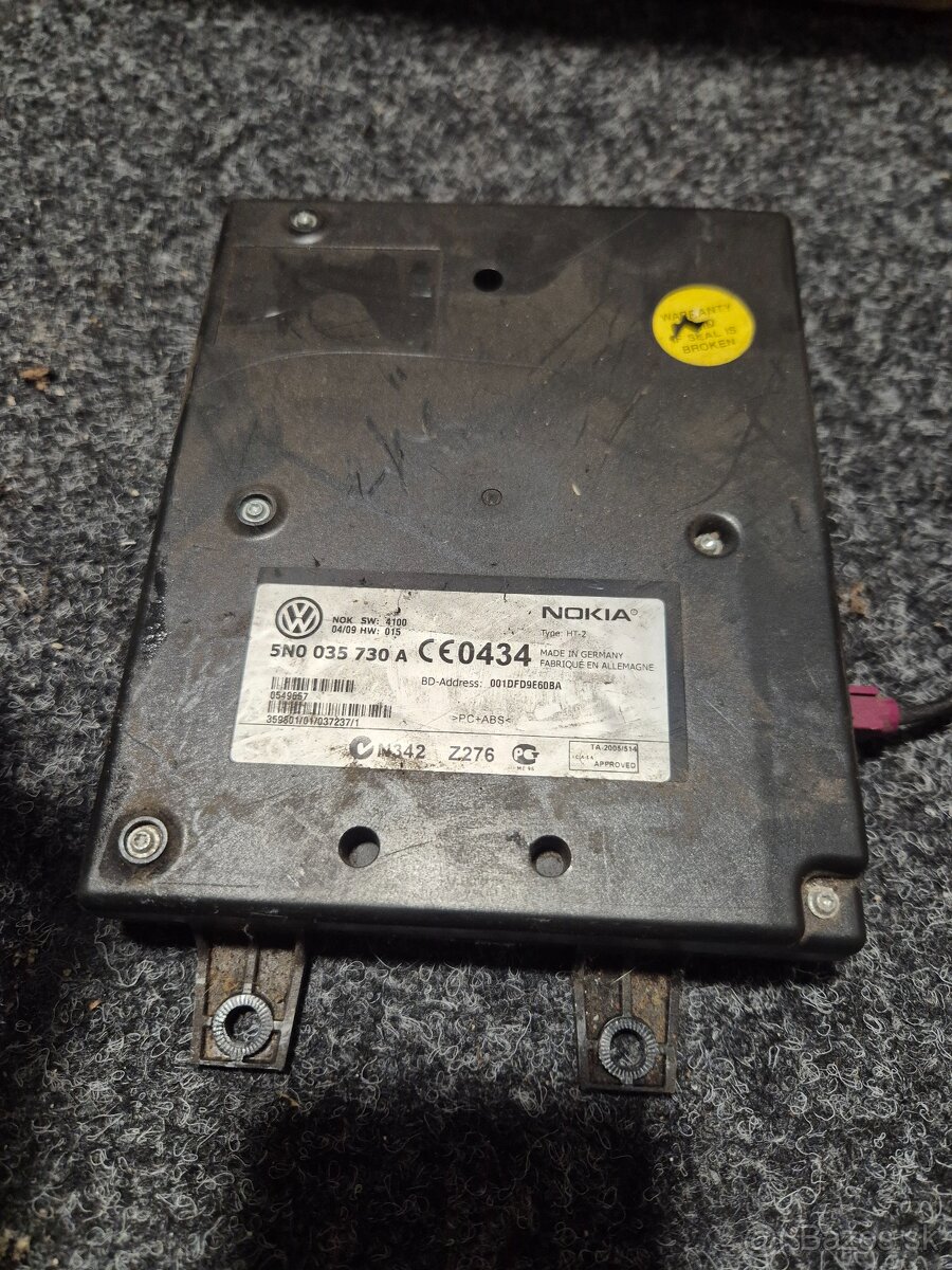 Riadiaca jednotka bluetooth Škoda, VW - 2