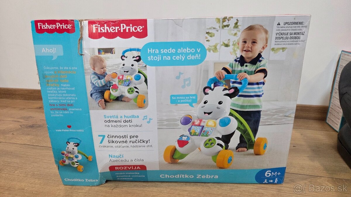 Fisher Price Chodítko Zebra - 2
