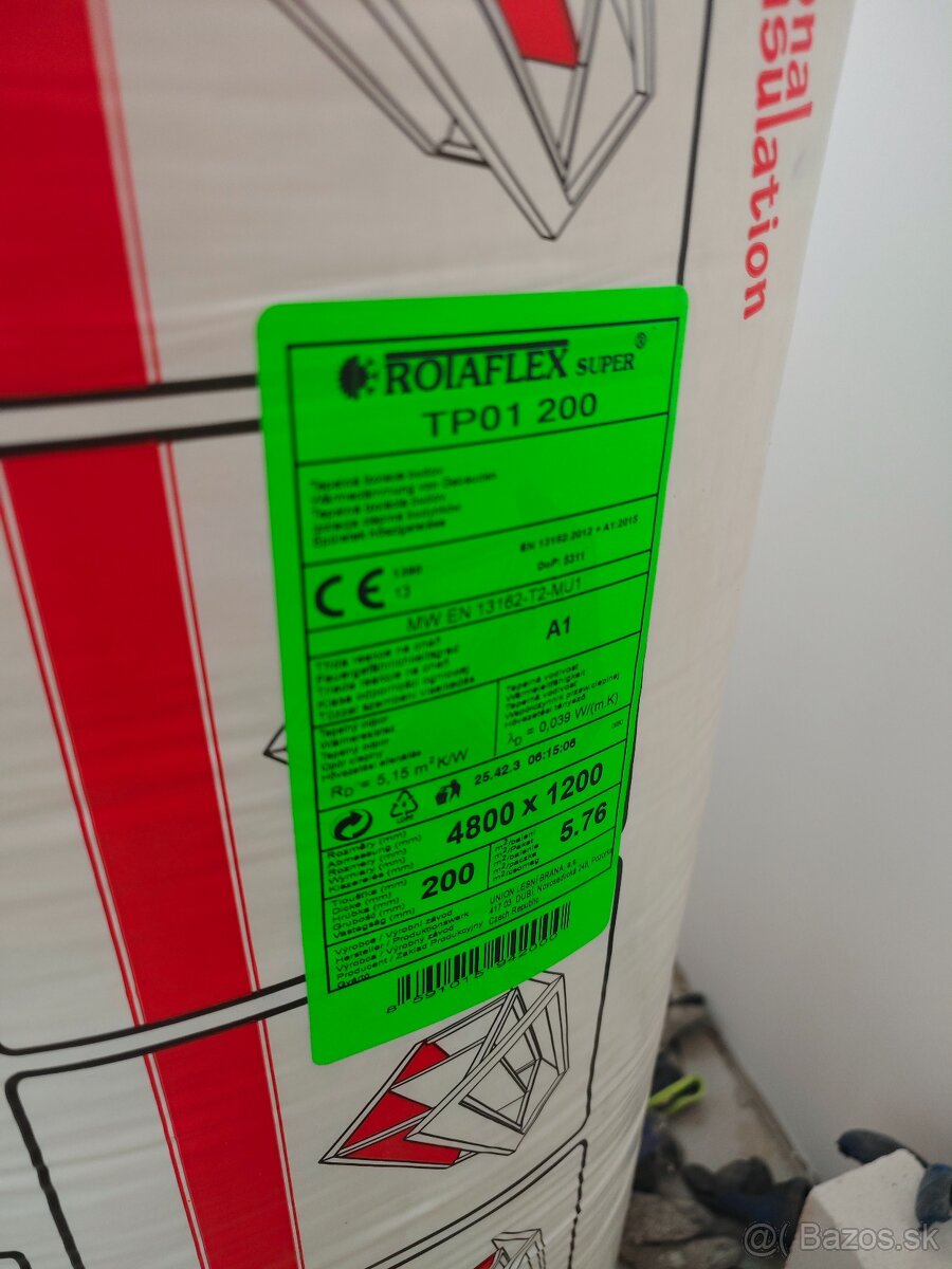 Rotaflex sklena vata 200mm - 2