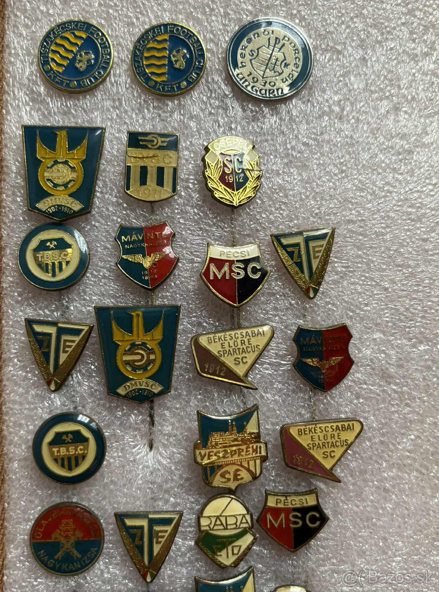 Maďarské futb.odznaky - 2