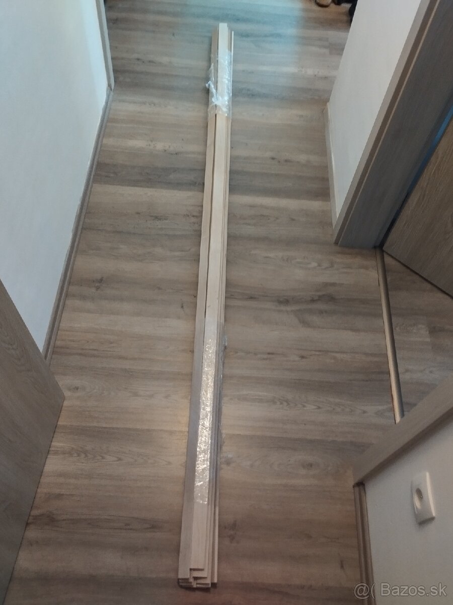 Nové soklove lišty MDF dub svetlý - 2