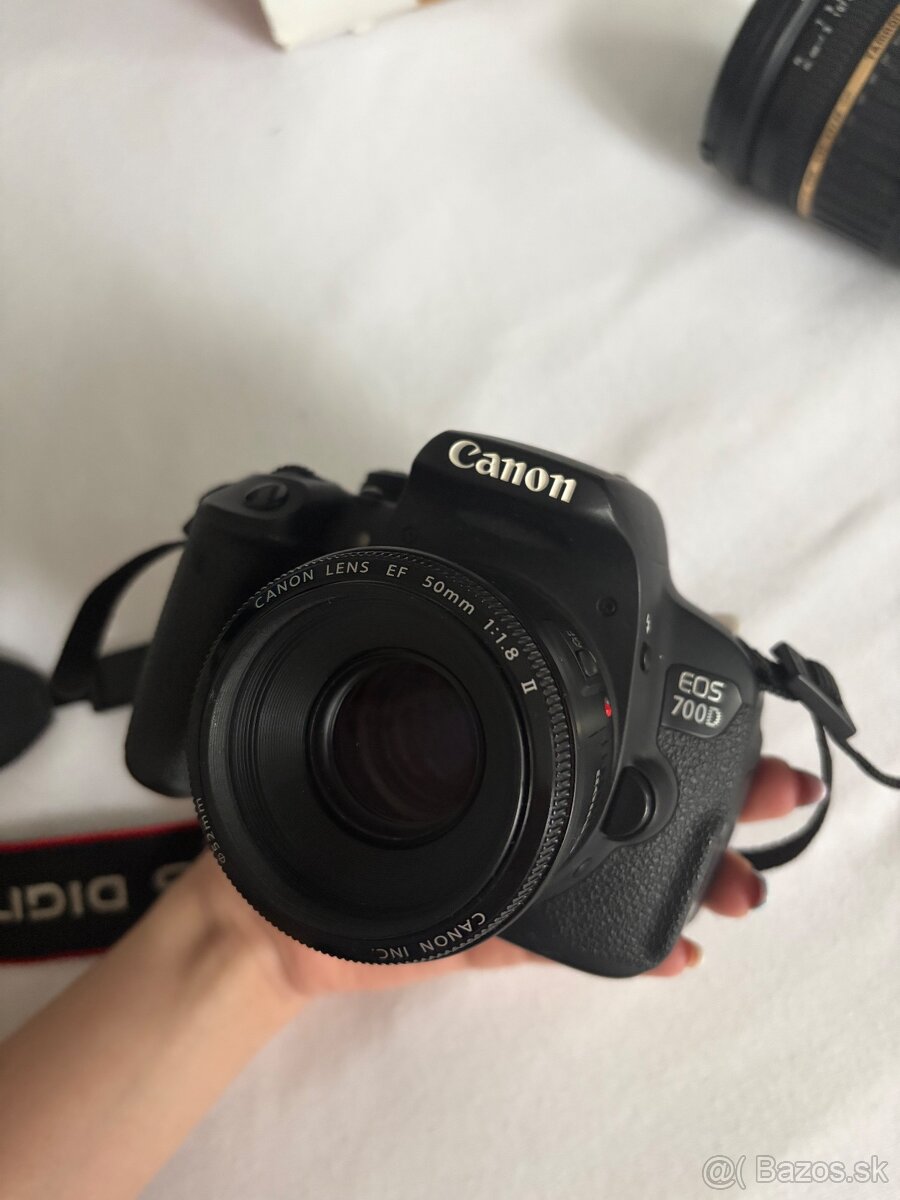 Canon eos 700D + príslušenstvo - 2