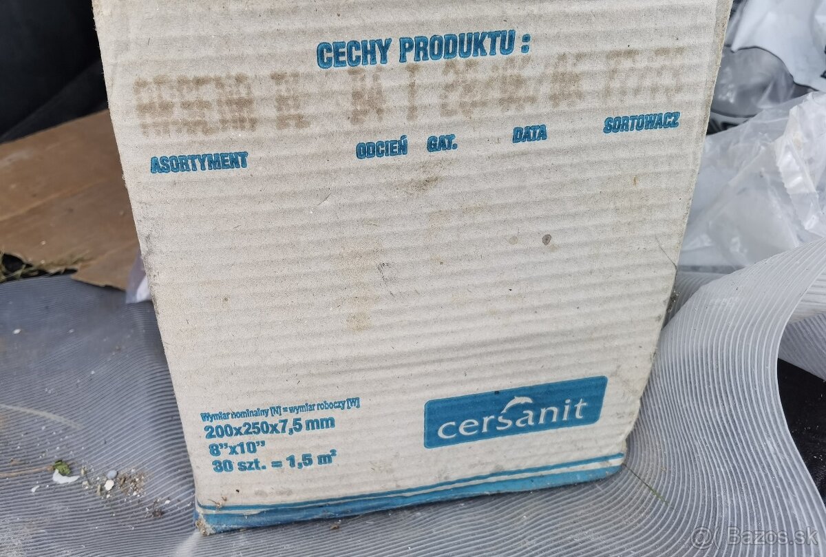 Predám 9m2 Modré dlaždice - 2