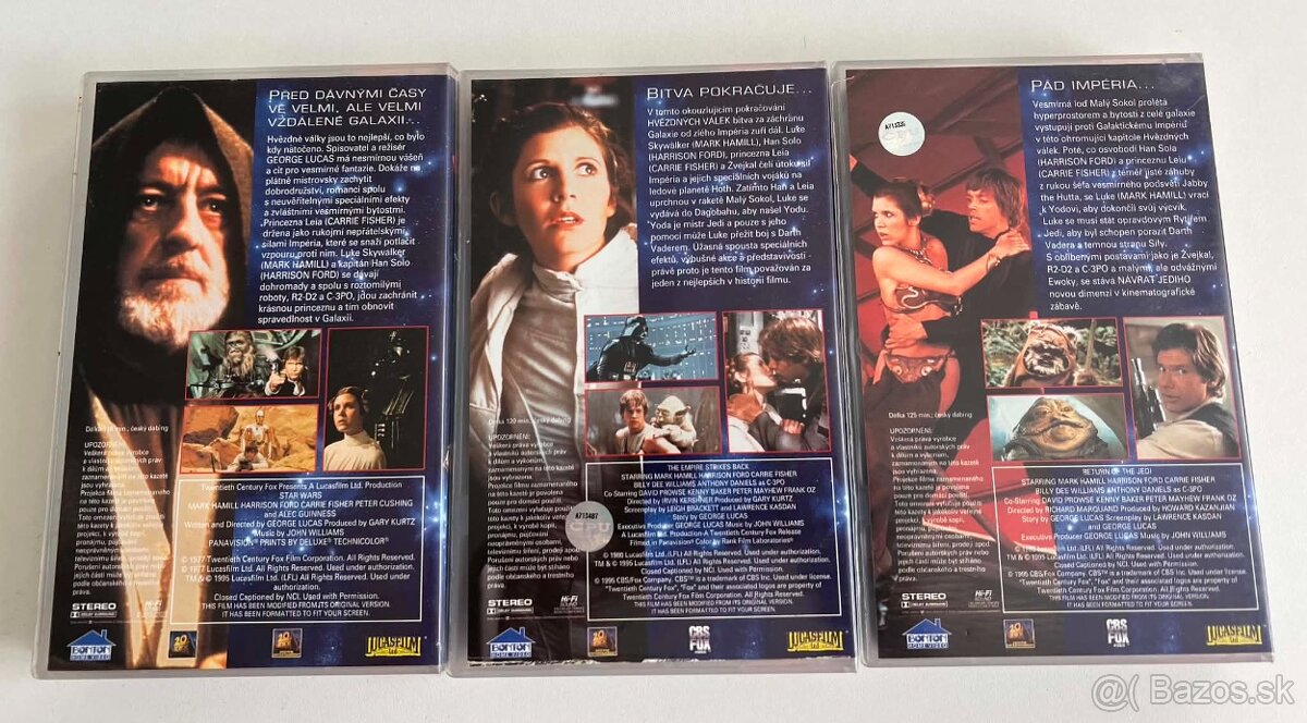 Hvězdné války (Star Wars) VHS (1995-Dabing) - 2