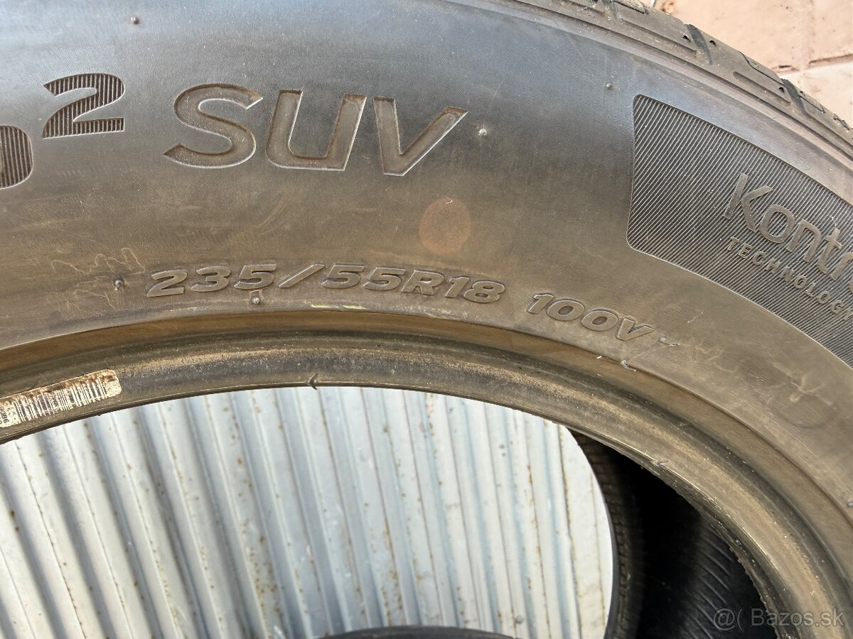 Letne pneumatiky HANKOOK 235/55 R18 - 2