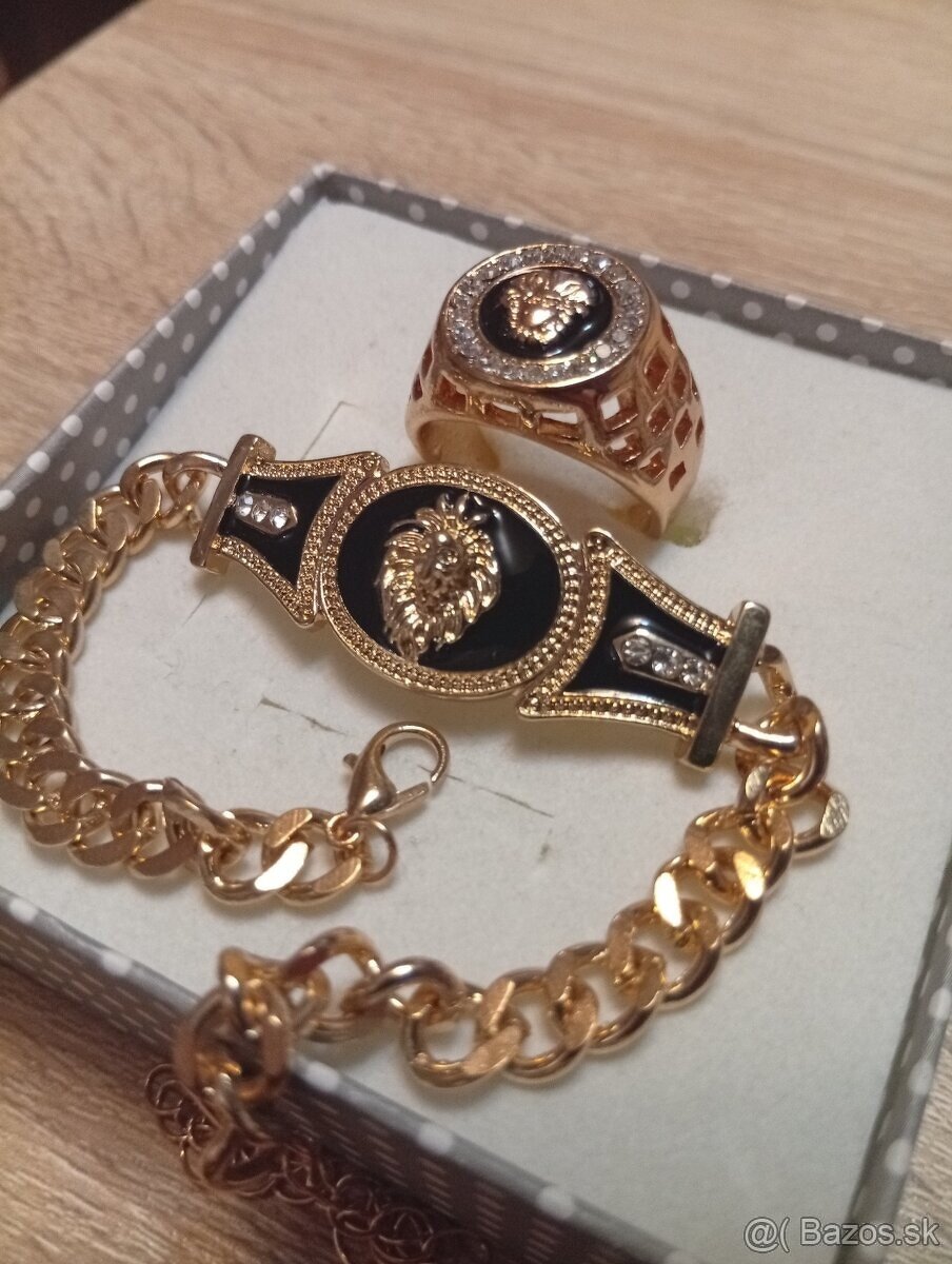 VERSACE SET - NÁDHERNÝ POZLÁTENÝ SET - 2