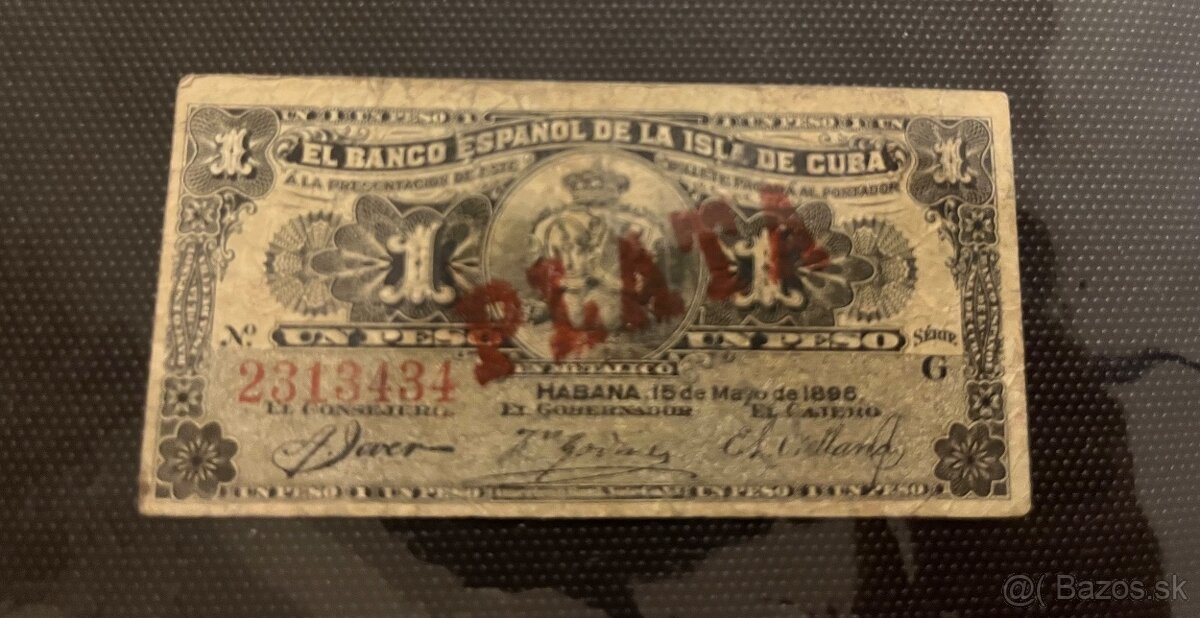 Kubánske bankovky - 2