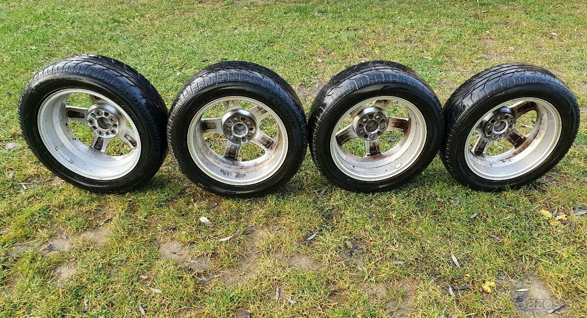 195/55r15 letné pneumatiky+disky - 2
