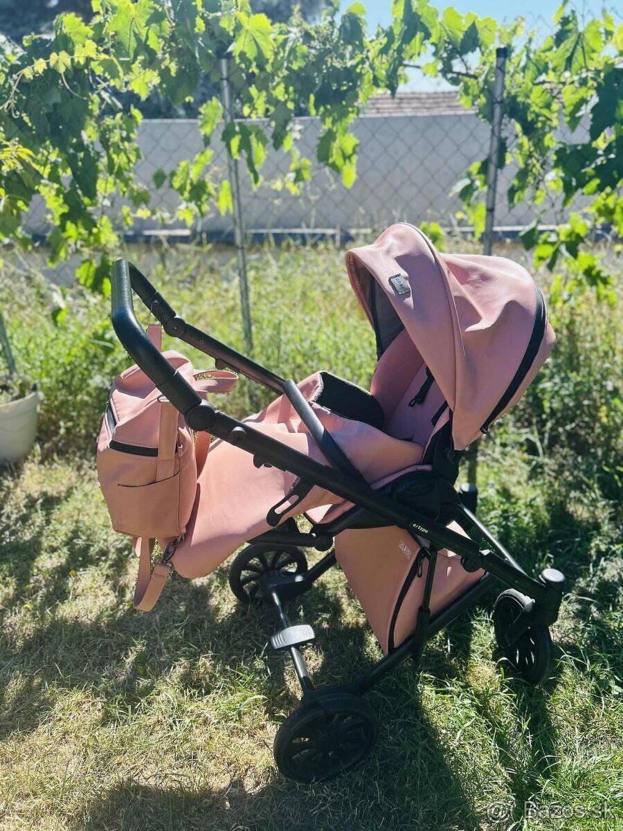 Anex e-type dvojkombinácia plus cybex vajíčko+isofix+adaptér - 2