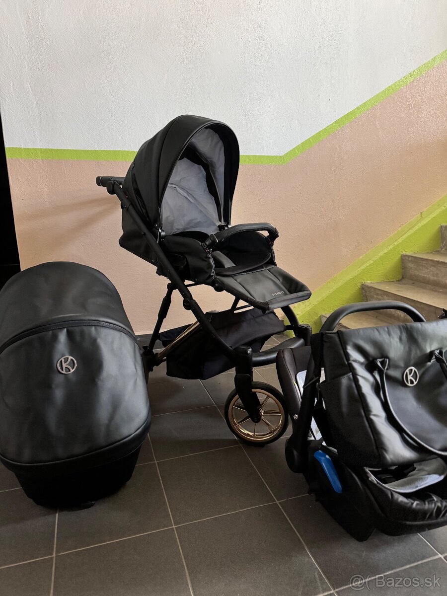 Kunert Ivento 3v1 kočík pre moderných rodičov - 2