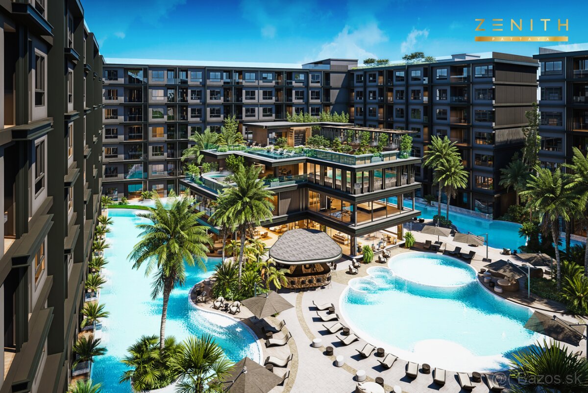 MODERNÉ BÝVANIE V CENTRE PATTAYE UŽ OD 75.649 € SO SPLÁTKAMI - 2